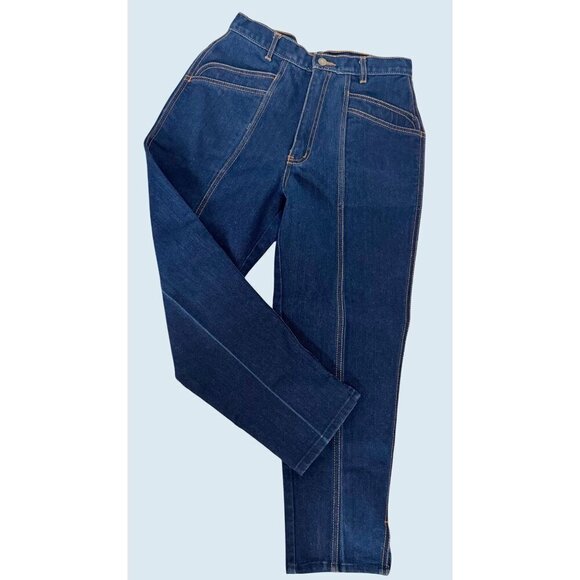 Vintage GITANO Hi Rise Mom Denim Jeans 1980s / 1990s  Size 27 - Picture 1 of 8